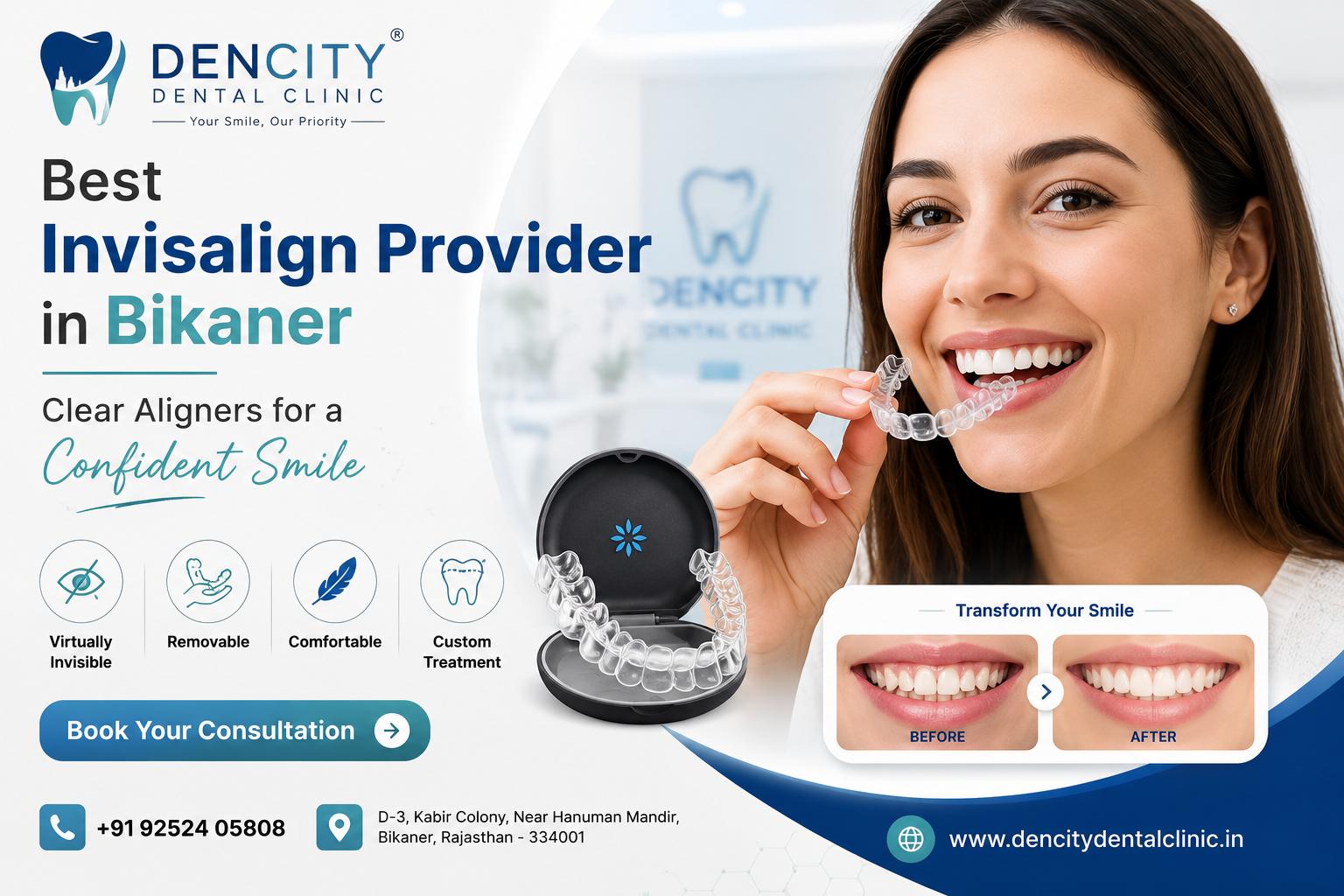 Invisible Braces for Teeth Gap: The Complete Guide to Closing Gaps with Clear Aligners