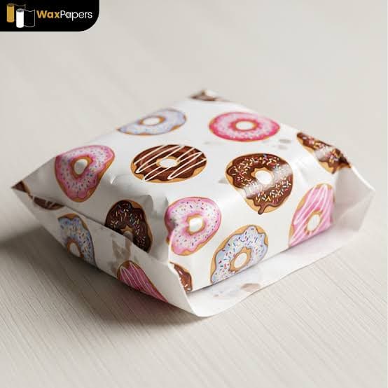 Donut Wrapping Paper For Better Food Presentation