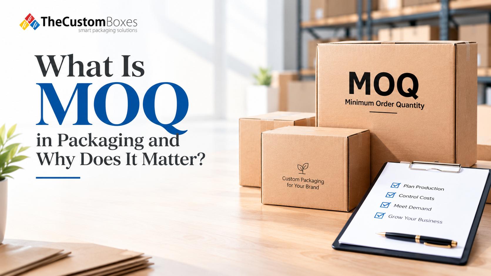 What Is MOQ in Packaging and Why Does It Matter?